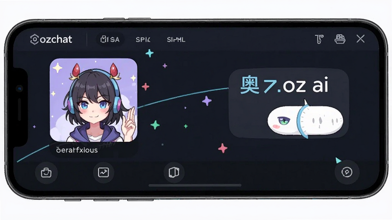 ozchat����ai����Ԫ���������Զ����ɫ����Ԥ��ͼ