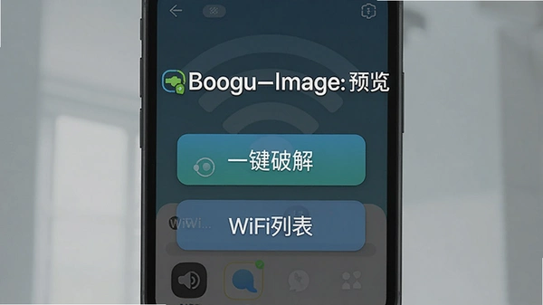 Boogu-Image: ��ӰWiFi���ؽ���Ԥ������ʾ���˵���һ���ƽ⡱��WiFi�б�����ť������Ϊ�ֻ���ͼ�����������������