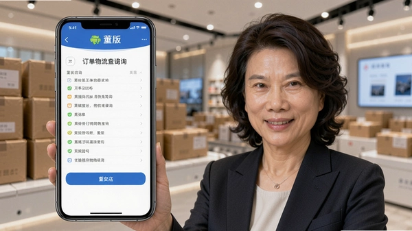 董明珠的店安卓版订单物流查询界面预览
