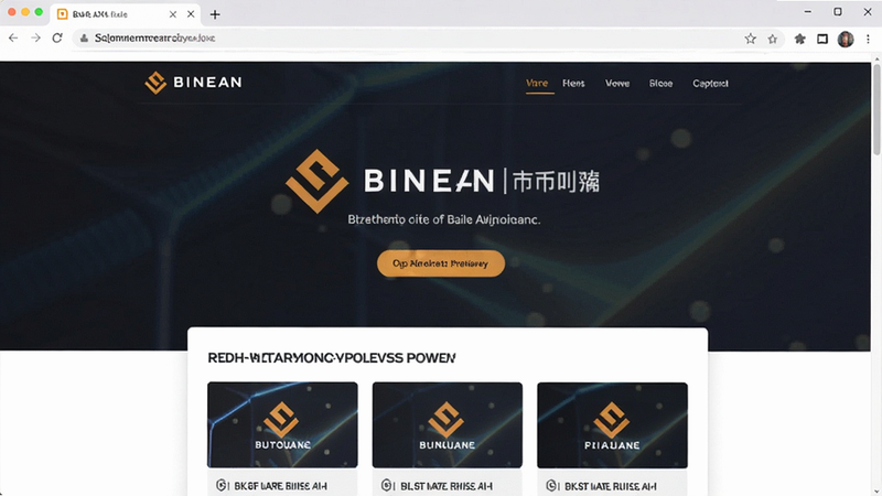 币安官网首页预览图