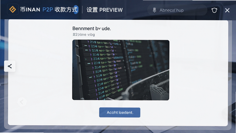 币安P2P收款方式设置预览图