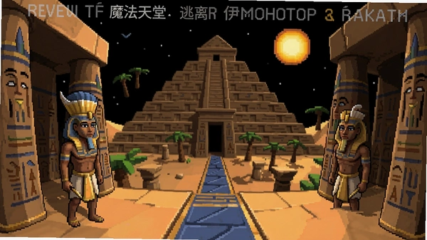 魔法天堂逃离伊姆霍特普 低画质下金字塔场景预览图