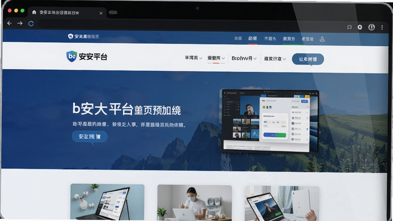 b安平台首页预览图
