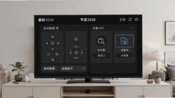 万能遥控器专家2026最新版主界面-房间管理与设备配对预览图