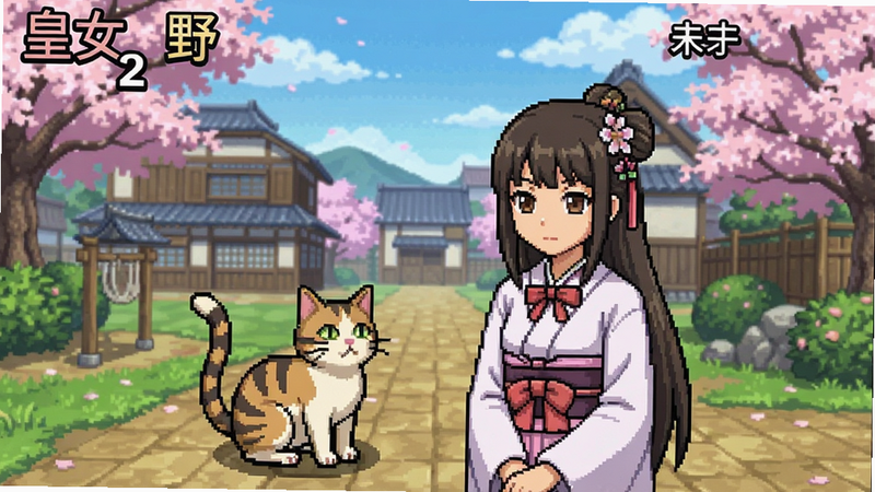 皇女与野良猫2游戏场景截图预览图