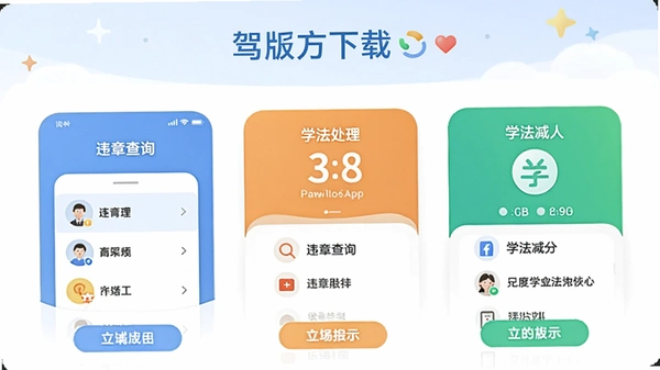 ����Υ�¿���App�ٷ��������ؽ��棬չʾΥ�²�ѯ��������ѧ�����ֵȹ���Ԥ��ͼ