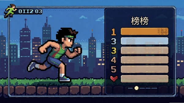 像素跑者:命运 排行榜界面