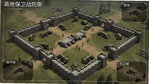 高地保卫战防御布局预览图