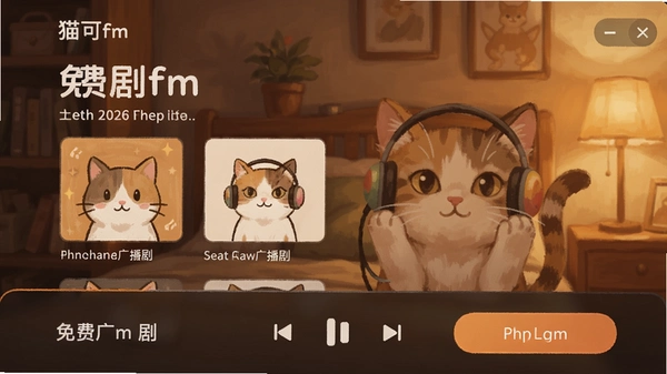 è��fm�����2026������Ԥ����չʾ��ѹ㲥���б��Ͳ�������ť��ůɫ������