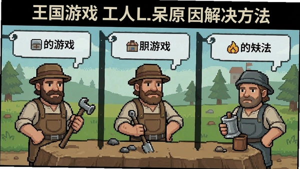 王国游戏工人发呆原因解决方法图