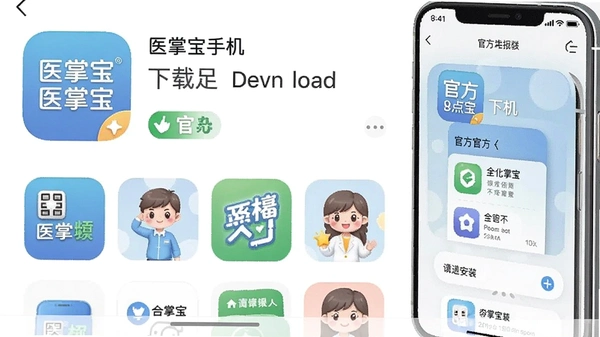 ҽ�Ʊ��ֻ�app���ذ�װ�����ͼ����ʾӦ���̵�����ҳ�͹ٷ���ʶ