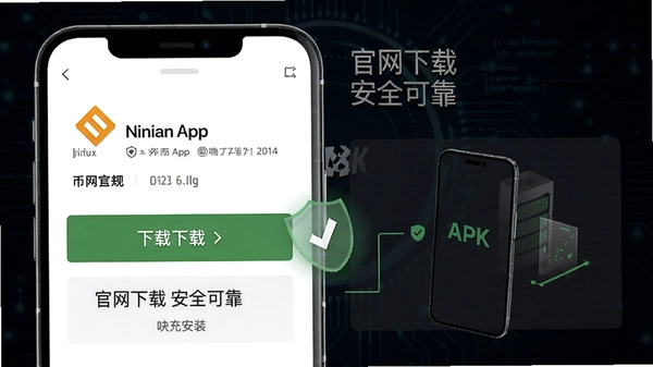 �Ұ�App��׿������ҳ�棬�ֻ���Ļ����ʾ�������ذ�ť��APK��װ����ʾ��ͼ������Ϊ��ɫ�Ƽ��з�񣬱�ע���������� ��ȫ�ɿ���