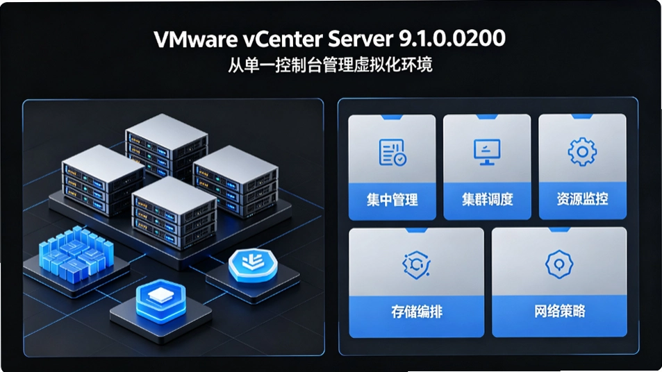 VMware vCenter Server 9.1.0.0200�����̳̣��Ӿɰ汾