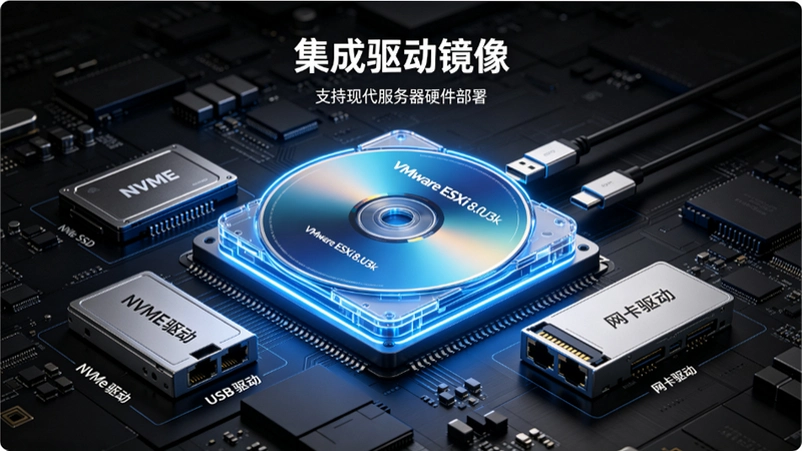 ESXi 8.0 U3 k��������װ���Զ���ISO����������������֤������Ų�