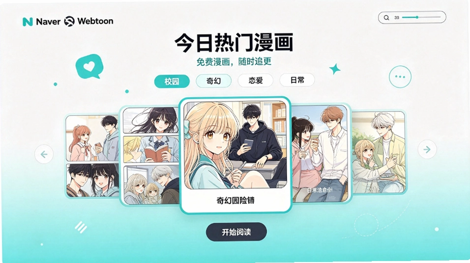 Naver Webtoon��ô�����İ棿����׷������������ʵ��