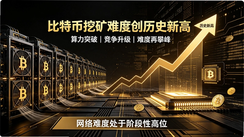 比特币挖矿难度创历史新高!减半后算力不降反升背后真相 比特币挖矿难度创历史新高!减半后算力不降反升背后真相