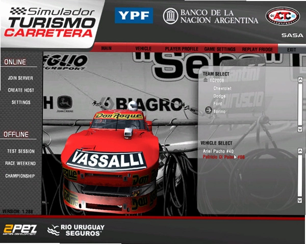 ����͢������Argentina Racing