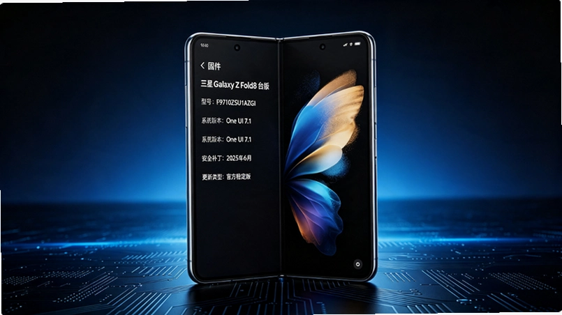 ����Galaxy Z Fold8̨��F9710ZSU1AZGI�̼��������汾������и۰����