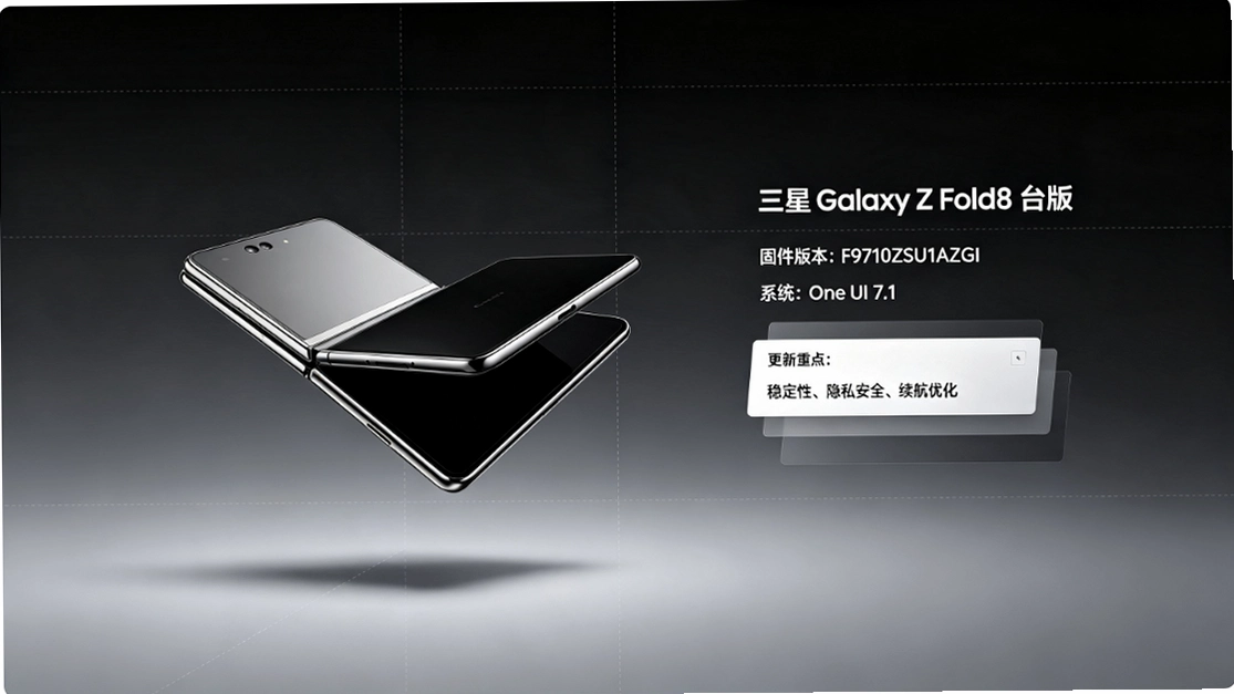 ����Galaxy Z Fold8̨��F9710ZSU1AZGI�̼����飺������