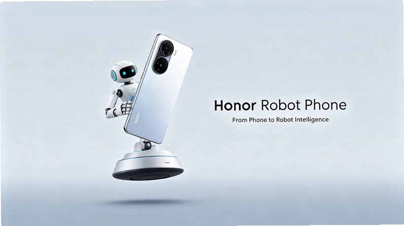 全球首款机器人手机来了!Honor Robot Phone发布,售价9999元起 全球首款机器人手机来了!Honor Robot Phone发布,售价9999元起