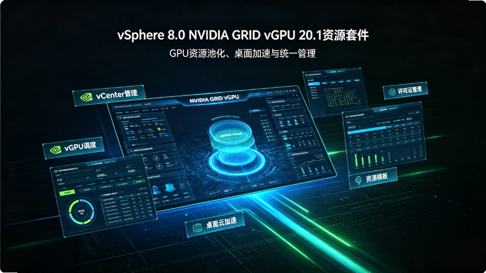 vSphere8.0 NVIDIA GRID vGPU 20.1����ʵս���Ӽܹ���