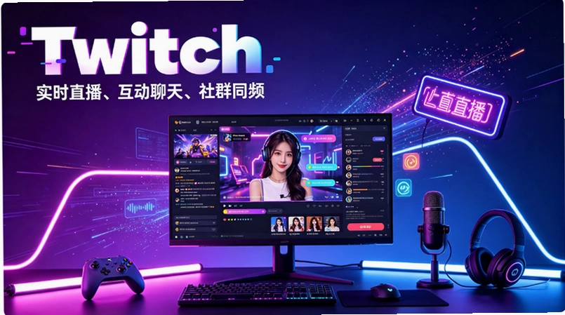 Twitch是什么?怎么在国内使用Twitch看直播和游戏内容 Twitch是什么?怎么在国内使用Twitch看直播和游戏内容