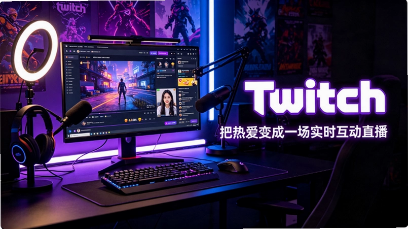 Twitch是什么?怎么在国内使用Twitch看直播和游戏内容 Twitch是什么?怎么在国内使用Twitch看直播和游戏内容