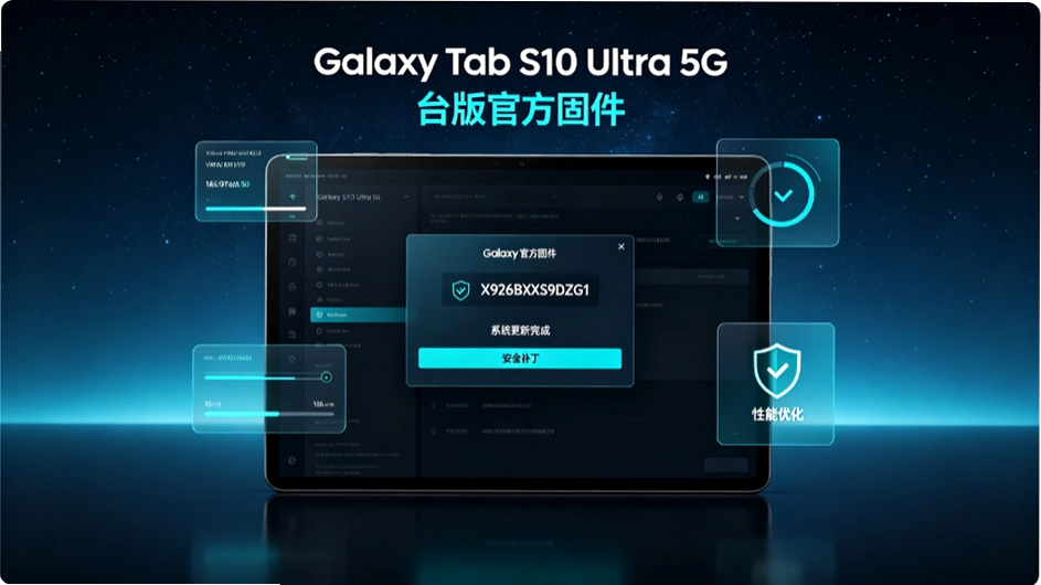 ����Galaxy Tab S10 Ultra 5G̨��X926BXXS9DZG1�̼���
