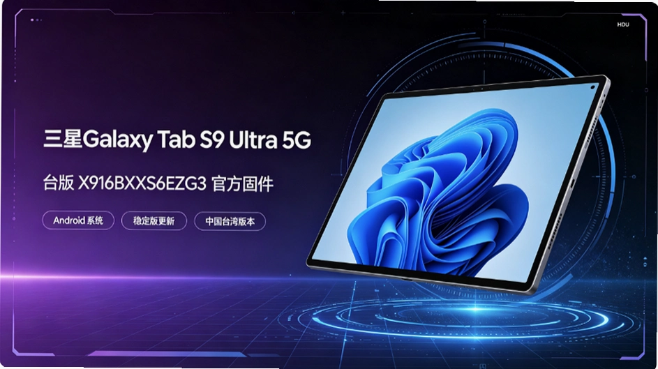 ����Galaxy Tab S9 Ultra 5G̨��X916BXXS6EZG3�̼�����