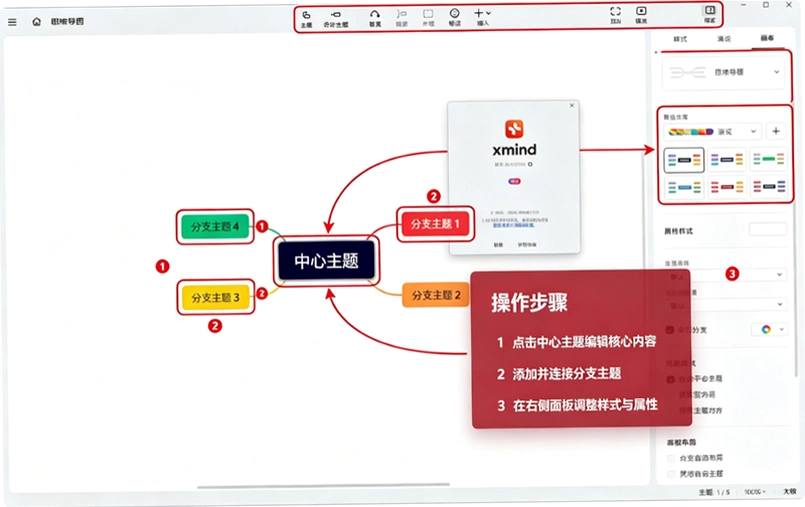 Xmind 2025免费激活版 Xmind 2025免费激活版