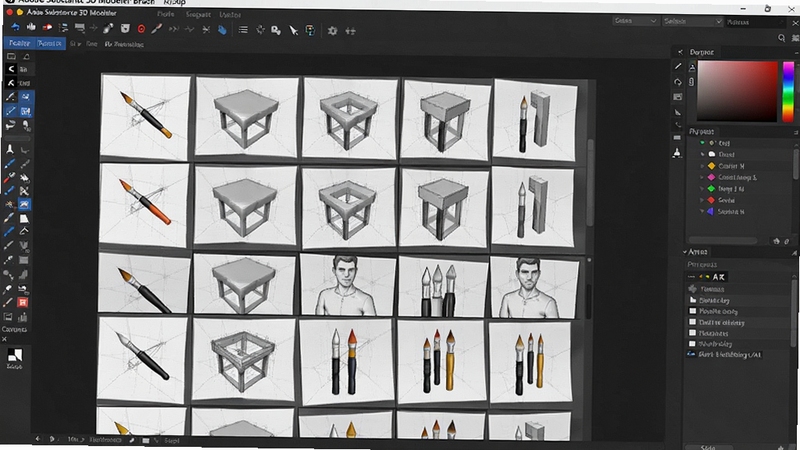 Adobe Substance 3D Modeler��ˢ��Դ�����