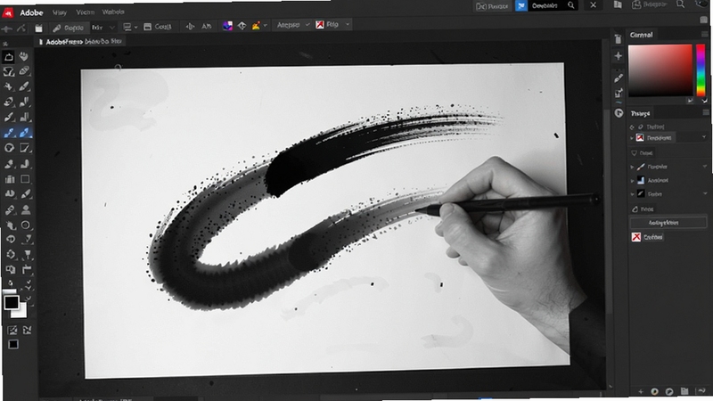 AdobeFresco�滭����ʵʱ��ˢЧ��Ԥ��