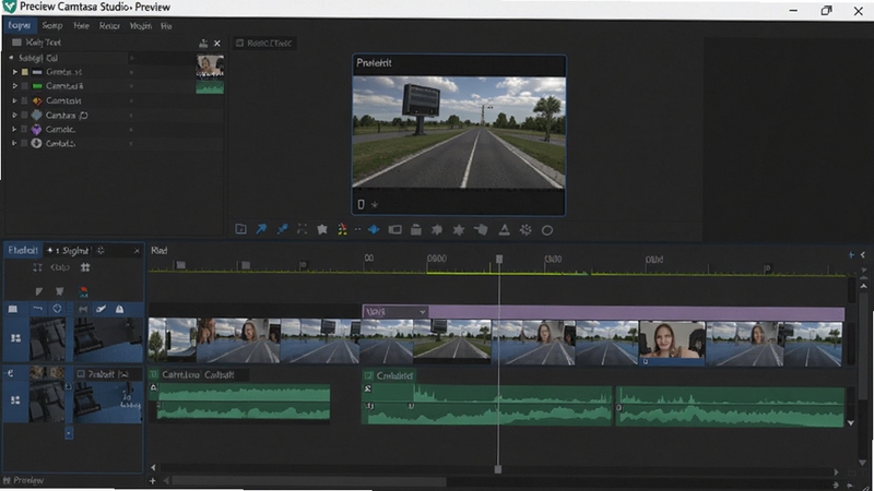 Camtasia Studio���༭����Ԥ��ͼ