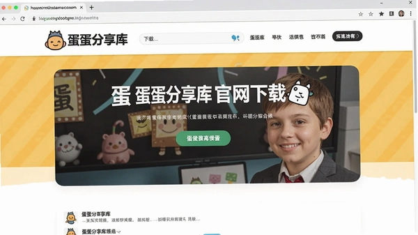 蛋蛋分享库官网下载页面