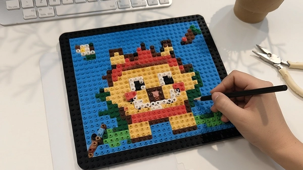 Pixdou����ƴ����ͼ��ʶ��Ч��