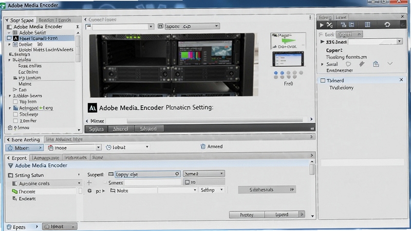Adobe Media Encoder �������ý����ͼ