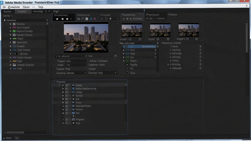 Adobe Media Encoder��Premiere�����������ý���