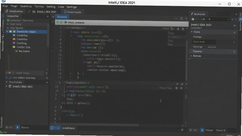 IntelliJ IDEA 2021主题设置界面预览图