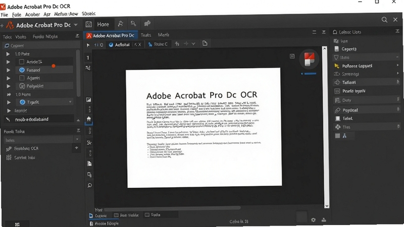 Adobe Acrobat Pro DC OCR����ʶ���ܽ����ͼ
