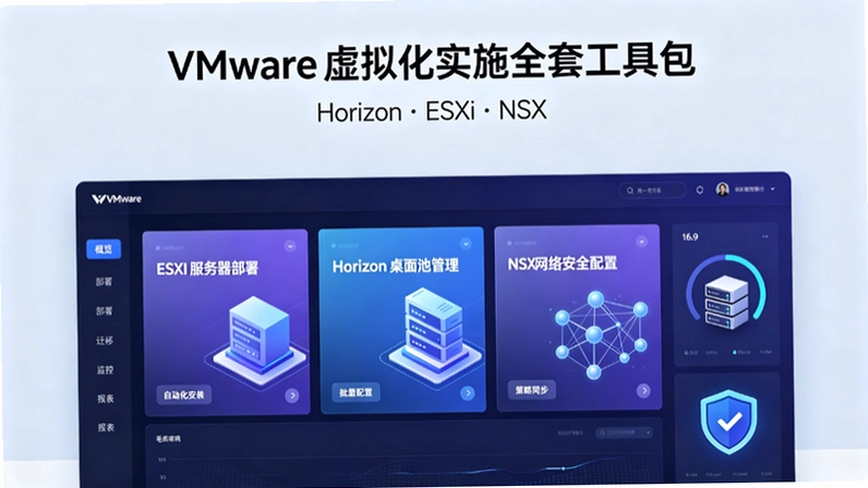 VMware Horizon/ESXi/NSX���⻯ʵʩ���߰������ù��ߺͽű�����