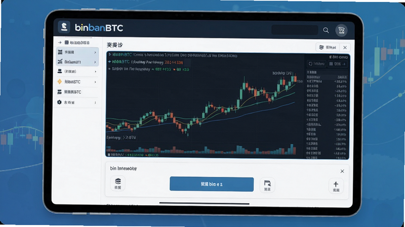 binanBTC交易界面操作预览图