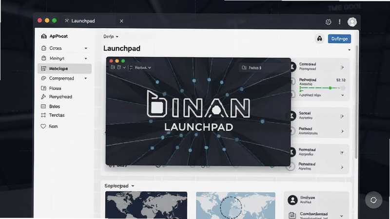 binanLaunchpad界面预览图