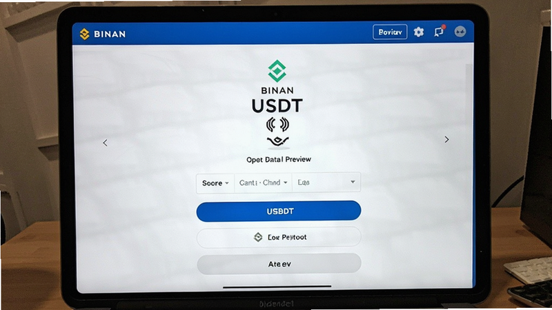 币安购买USDT操作界面预览图