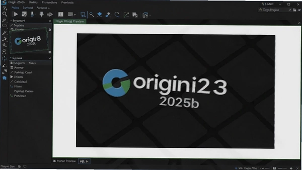 Origin 2025b����������demoˮӡԤ��ͼ