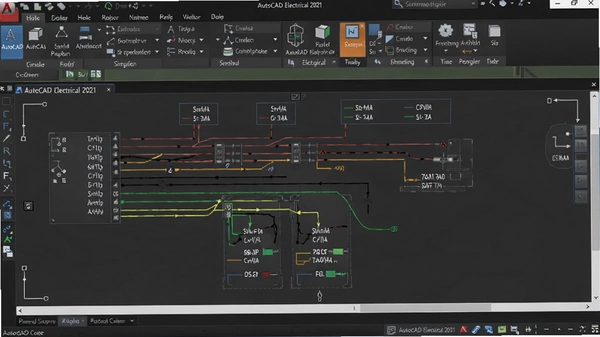 AutoCAD Electrical 2021������ɫ���ý���