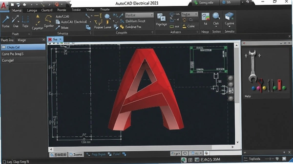AutoCAD Electrical 2021��װ�̳̽����ͼ