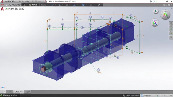 autocad plant 3d 2022������Ե��ʾЧ��ͼ