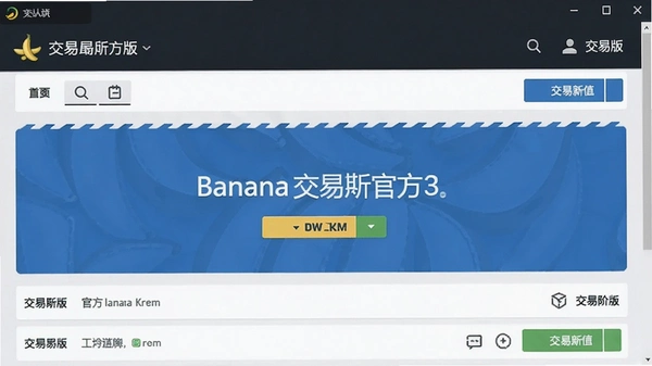 banana�������ٷ��潻�׽����ͼ