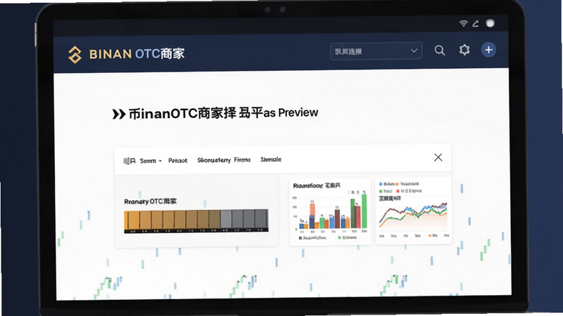 币安OTC商家选择界面预览图