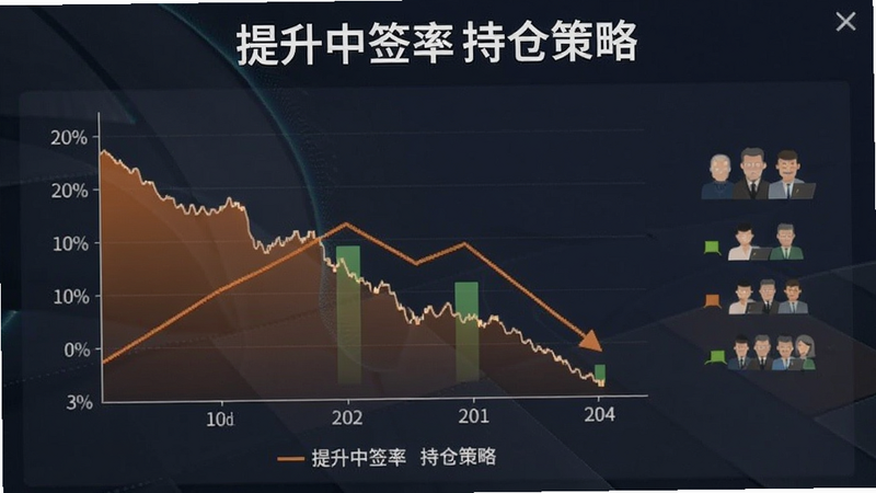 提升中签率的持仓策略图表